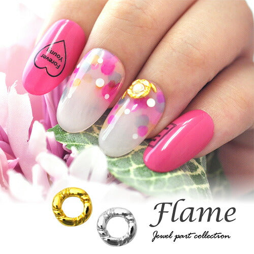 ネイルパーツ メタルパーツ フレーム ラウンド サークル | ネイル