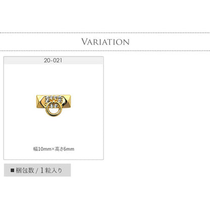 メタルパーツ ジルコニア クリスタル プレート ネイルジュエリー ネイルパーツ ゴールド ノッカーパーツ パンクなアートを印象的に。ピアスのようにチャームも付けれるネイルジュエリー | ジェルネイル ネイル用品 ジェル ジェルネイル用品 ネイル工房