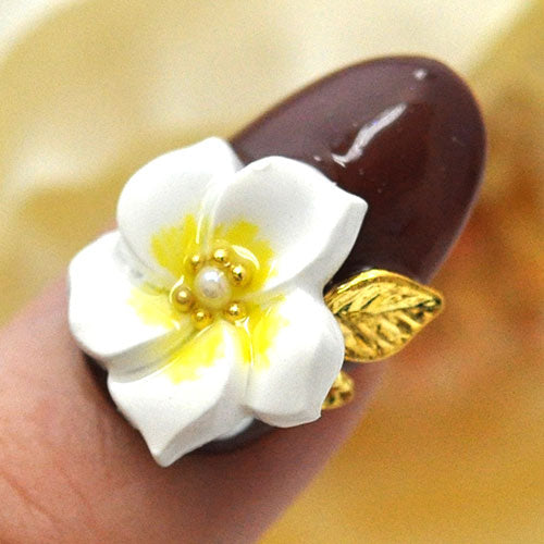 シリコンモールド no7 フラワー プルメリア ジェルネイル レジン  自分で作る ラインストーン ビジュー ネイルジュエリー ネイルパーツ メタルパーツ | ネイル パーツ ネイル用品 ジェル レジン ストーン ハンドメイド シリコン 型  ネイル工房