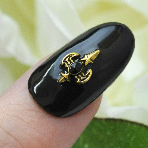 十字架 クロス メタルパーツ ハード ネイル パーツ ネイルジュエリー ネイルアート アンティーク 金古美 ジェルネイル | ネイルパーツ ネイル用品 ジェル ジェルネイルパーツ ジェルネイル用品  ネイル工房