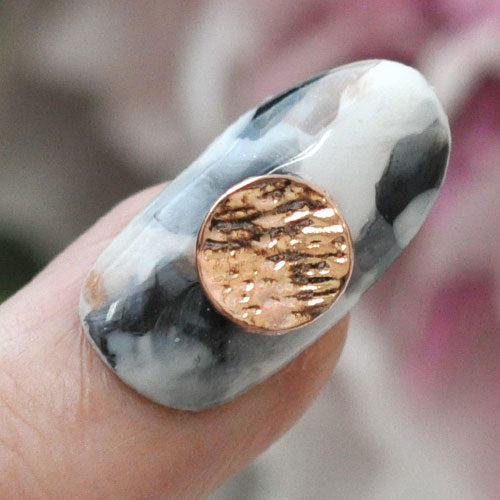 ネイルパーツ メタルパーツ メタルプレート 5個 メタル ラウンド 模様付き | ネイル ジェルネイル パーツ ネイル用品 デコ ネイルジュエリー ピンクゴールド ネイル工房 ネイルアート ネイルグッズ デコパーツ ジェルネイルアート ジェル ジェルネイルパーツ