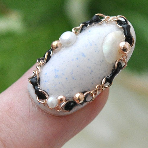 メタルパーツ チェーン 大小チェーン 飾りチェーン ピンクゴールド シルバー ネイルアート ジェルネイル ネイル フレーム ネイルパーツ | パーツ ネイル用品 ジェル ジェルネイルパーツ デコパーツ セルフ ゴールドパーツ セルフネイル ネイル工房