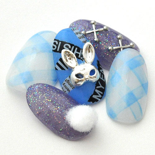 ネイルパーツ メタルパーツ うさぎの仮面 仮面 マスク ハロウィン | ネイル ジェルネイル パーツ ネイル用品 デコ ネイルジュエリー ゴールド ネイルアート ネイルグッズ デコパーツ メタル ジェル ジュエリー ジェルネイル用品 アート セルフネイル