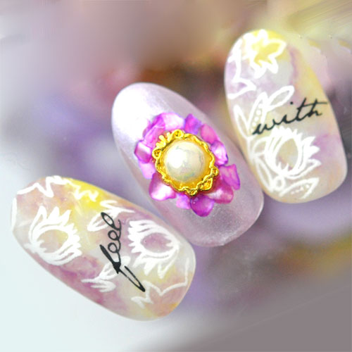 ネイルパーツ パール ストーンディッシュ 人魚 オーロラパール メタルパーツ | ネイル ジェルネイル パーツ ネイル用品 デコ ネイルジュエリー ゴールド ネイル工房 ネイルアート ネイルグッズ デコパーツ ジェルネイルアート メタル ジェル ジェルネイルパーツ