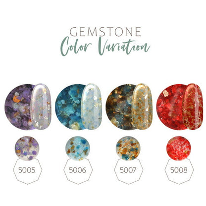 カラージェル 天然石風アートができる「gemstone」 ジェルネイル | カラー ポリッシュ ネイルジェル アートジェル ジェルネイル用品 爪 カラージェルネイル ジェルネイルアート ネイル工房