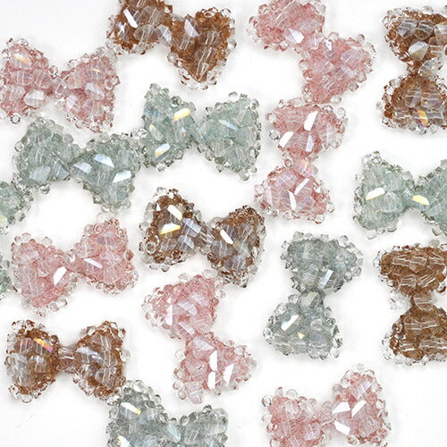 リボン 1つ１つ手作り ピクシー メタルパーツ  リボンパーツ ネイルジュエリー ネイルパーツ  | ジェルネイル ネイル パーツ  ジェル ネイル用品 メタル デコパーツ ジュエリーネイル  ジェルネイルパーツ ネイル工房