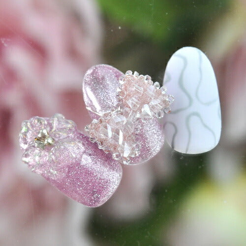 リボン 1つ１つ手作り ピクシー メタルパーツ  リボンパーツ ネイルジュエリー ネイルパーツ  | ジェルネイル ネイル パーツ  ジェル ネイル用品 メタル デコパーツ ジュエリーネイル  ジェルネイルパーツ ネイル工房