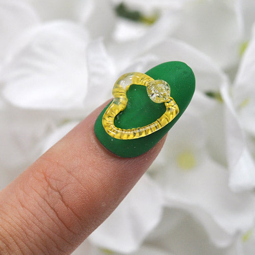 お試しセット 12格 チェーン ネイルパーツ  メタルパーツ ネイルアート | ジェルネイル ネイル パーツ セット ジェル ネイル用品 フレーム ネイルジュエリー デコ メタル  カーブ ゴールドパーツ | パーツセット ネイル工房