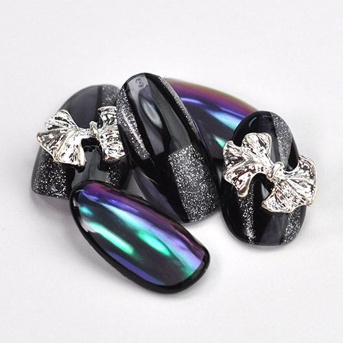 リボン 5個入 メタルパーツ フレンチ ネイルアート ネイルジュエリー リボン ジェルネイル メタルパーツ  | ネイル パーツ ネイルパーツ ジェル ネイル用品 リボンモチーフ ハンドメイド メタル りぼん ゴールド ジュエリー ジェルネイル用品 デコパーツ ネイル工房