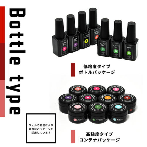 【17種類のクリアジェル5g】