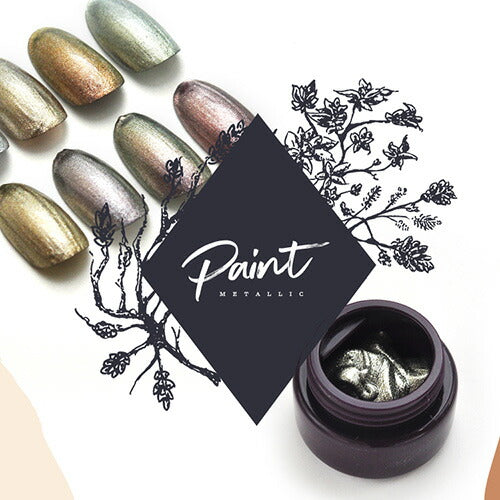 メタリックジェル 新感覚ペイントジェル ネイル工房 カラージェル メタルジェル メタルジェルネイル メタル ジェルネイル ジェル マニキュア セルフネイル 金属 メタルシルバー |メタリック メタリックジェル カラー ジェルネイル用品