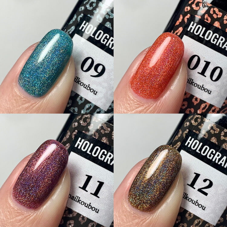 塗るだけでユニコーンの輝き ホログラフィックジェル カラージェル ジェルネイル |   カラー ポリッシュ ネイルジェル アートジェル ジェルネイル用品 爪 カラージェルネイル ジェルネイルアート ネイル工房 にわちゃん