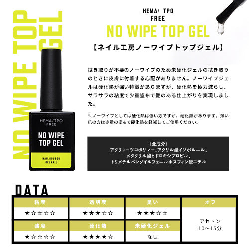 大容量15gHEMA除去アレルギー対策に硬化熱軽減ノンワイプトップジェルビルダージェルベースジェルネイルジェルおうち時間ジェルネイルカラージェル|カラーネイルジェルアートジェルジェルネイル用品爪カラージェルネイルジェルネイルアートネイル工房