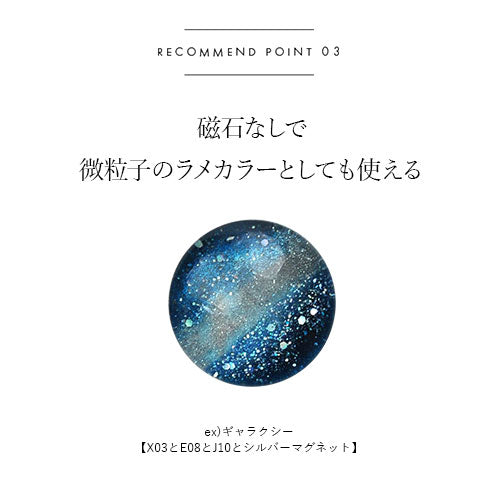 マグネットネイル ジェルネイル カラージェル キャッツアイ 磁石 シルバー ラメ | カラー ポリッシュ ネイルジェル アートジェル ジェルネイル用品 爪 カラージェルネイル ジェルネイルアート ネイル工房 にわちゃん