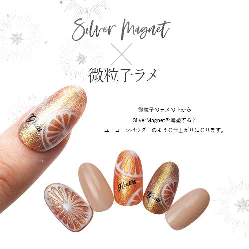 マグネットネイル ジェルネイル カラージェル キャッツアイ 磁石