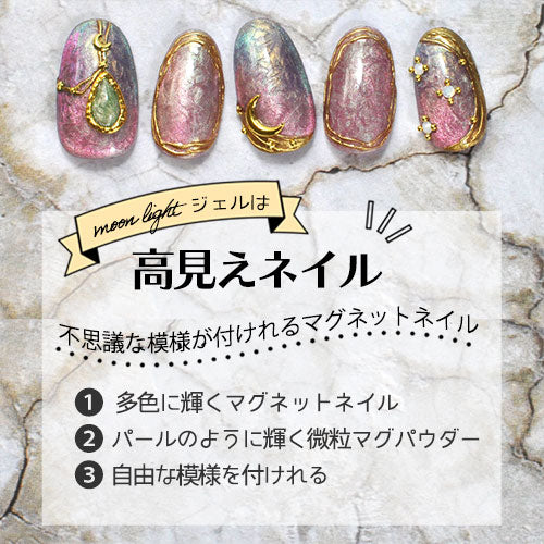 全12色セット】or【新色4本セット】マグネットネイル 偏光マグネット