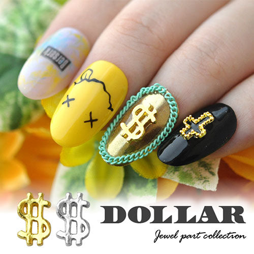 ネイルパーツ ドル お金 アメリカ ネイルアート ネイルジュエリー ゴールド ジェルネイル メタルパーツ | ネイル パーツ ジェル ネイル用品 メタル デコパーツ ネイルグッズ ネイルパーツ ジェルネイルパーツ ジェルネイル用品 セルフネイル ネイル工房