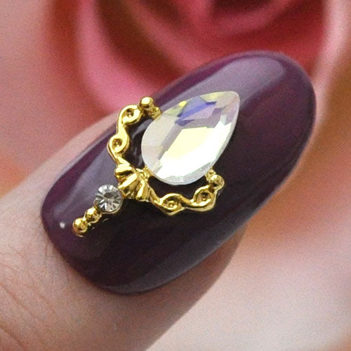 コンパクトミラージュエリー 2個 スティック 魔法 クリスタル ネイル