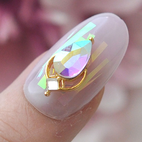 ネイルパーツ 2個 ビジュー ティアドロップ クリスタル | ネイル ストーン ジェルネイル パーツ ネイルジュエリー ネイル用品 ネイル工房 ネイルアート ネイルグッズ ジェル シェルストーン セルフネイル アート グッズ ジェルネイルパーツ