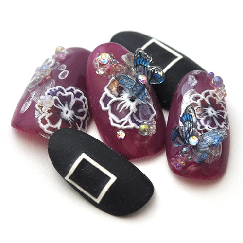 蝶々 メタルパーツ ネイルジュエリー ネイルパーツ リアル スケルトン 蝶  ネイルアート立体 3D |ジェルネイル ネイル パーツ 花 ジェル ネイル用品 メタル デコパーツ ジュエリーネイル  ジェルネイルパーツ ネイル工房