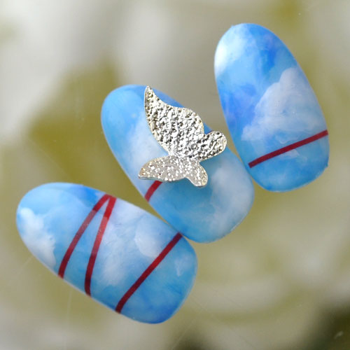 蝶々 5個入 立体 メタルパーツ ネイルジュエリー ネイルパーツ ( ゴールド / シルバー / ピンク ) 蝶 フラワーアート ネイルアート |ジェルネイル ネイル パーツ 花 ジェル ネイル用品 メタル デコパーツ ジュエリーネイル ゴールドパーツ ジェルネイルパーツ ネイル工房