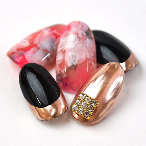 ネイルパーツ 四角 プレート パーツ 2個 ネイルアート ネイルジュエリー ジェルネイル メタルパーツ | ネイル パーツ ネイルパーツ ジェル ネイル用品 ハンドメイド デコ メタル  ジュエリーネイル ネイル工房