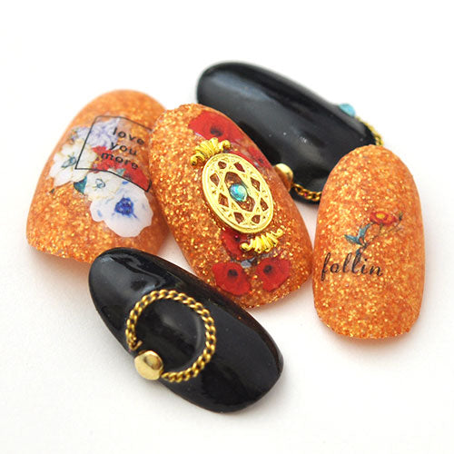 ネイルパーツ ( ゴールド / シルバー ) フレーム ダイヤモンド オーバル メタルパーツ ネイルパーツ ネイルアート ゴールド メタル デコ | ジェルネイル ネイル パーツ ジェル ネイル用品  ネイル工房