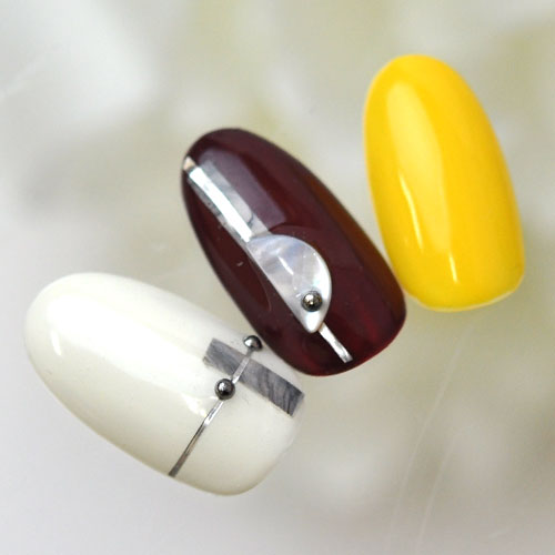 ネイルパーツ シェル パール 半円 天然貝 ネイルアート かわいい シェル 3個入 | ジェルネイル ネイル パーツ ジェル ネイル用品 パールストーン デコ ハンドメイド レジン ハンドメイドアクセサリー ネイルグッズ ネイル工房