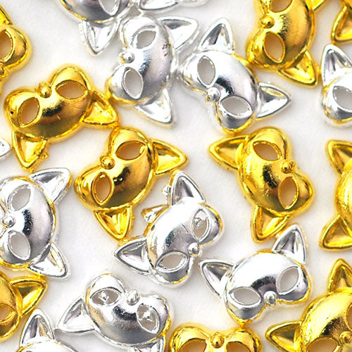 ネイルパーツ メタルパーツ ねこ 猫 ネコ 仮面 マスク small