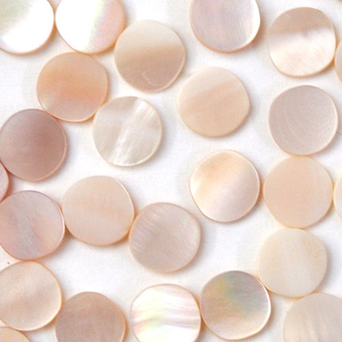 ネイルパーツ シェル パール ラウンド プレート ピンク 天然貝 ネイルアート かわいい シェル 2個入 | ジェルネイル ネイル パーツ ジェル ネイル用品 パールストーン デコ ハンドメイド レジン ハンドメイドアクセサリー ネイルグッズ ネイル工房
