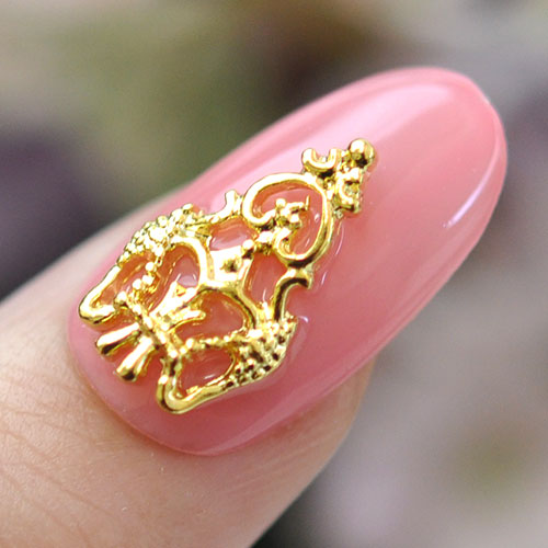 ネイルパーツ アジアン アジア ゴージャス パンク ネイティブ 宝石 | ジェルネイル ネイル パーツ ジェル ネイル用品 ハンドメイド デコ メタル デコパーツ ネイルアート ジュエリーネイル ネイルグッズ ゴールドパーツ ネイル工房