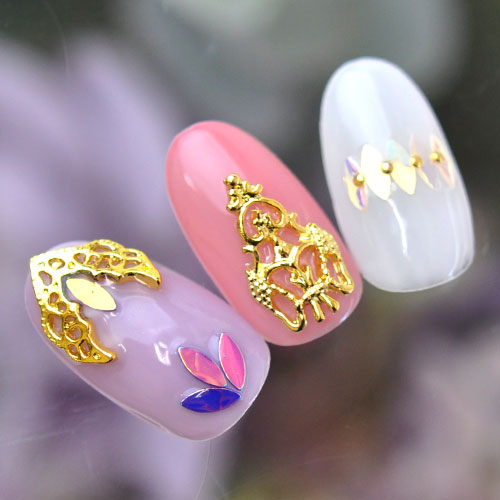 ネイルパーツ アジアン アジア ゴージャス パンク ネイティブ 宝石 | ジェルネイル ネイル パーツ ジェル ネイル用品 ハンドメイド デコ メタル デコパーツ ネイルアート ジュエリーネイル ネイルグッズ ゴールドパーツ ネイル工房