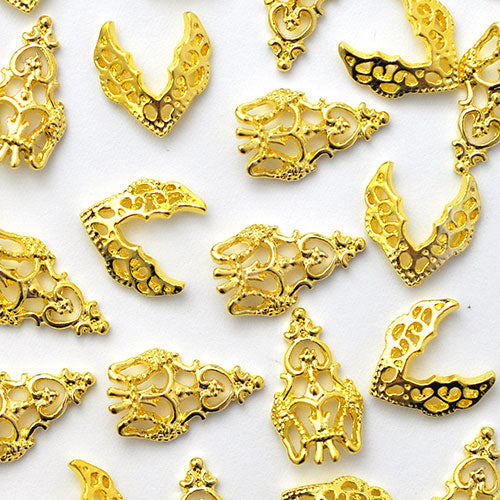 ネイルパーツ アジアン アジア ゴージャス パンク ネイティブ 宝石 | ジェルネイル ネイル パーツ ジェル ネイル用品 ハンドメイド デコ メタル デコパーツ ネイルアート ジュエリーネイル ネイルグッズ ゴールドパーツ ネイル工房