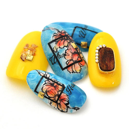 ネイルパーツ メタルパーツ ネイルジュエリー べっ甲 鼈甲 ウッド ブラウン プレート ジルコニア | メタル オパール ネイル パーツ ジェルネイル ネイル用品 ネイルパーツ ジェル メタルスタッズ ネイル工房