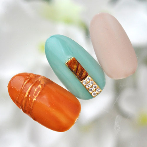 ネイルパーツ メタルパーツ ネイルジュエリー スティック 棒 プレート ジルコニア | メタル オパール ネイル パーツ ジェルネイル ネイル用品 ネイルパーツ ジェル メタルスタッズ ネイル工房