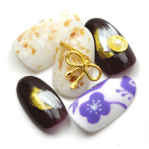 リボン メタルパーツ ネイルパーツ ネイルジュエリー 水引 和風 ゴールド シルバー 七五三 | ジェルネイル ネイル用品 ジェル ネイルパーツ ラインストーン ストーン リボンモチーフ スタッズ モチーフ 石 メタルスタッズ ネイル工房