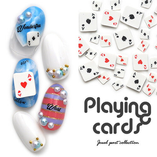 ネイルパーツ 粘土 トランプ ハート スペード | おとぎ話 カード アリス ネイル ジェルネイル パーツ ネイル用品 デコ ネイルジュエリー ゴールド ネイル工房 ネイルアート ネイルグッズ デコパーツ ジェルネイルアート メタル ジェル ジェルネイルパーツ