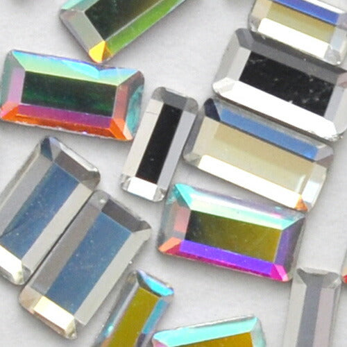 高品質クリスタルガラス ラインストーン『nAnASTOnE』ビジューネイル 四形 長四角 クリスタル製 | ジェルネイル ネイル用品 ジェル ネイルパーツ ラインストーン ストーン フラット ストーン ガラスストーン 石 フット 宝石 ガラス製 ネイルジュエリー ネイル工房