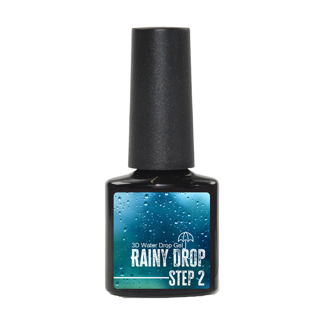 塗るだけで、ぷっくり透明な水滴アート 『Rainy Drop』 ドロップネイル 夏の流行を全部入れ込んだきらめきジェル マグネットネイル カラージェル ジェルネイル マグネット クリアカラー ジェルネイル用品 爪 ネイル工房 にわちゃん