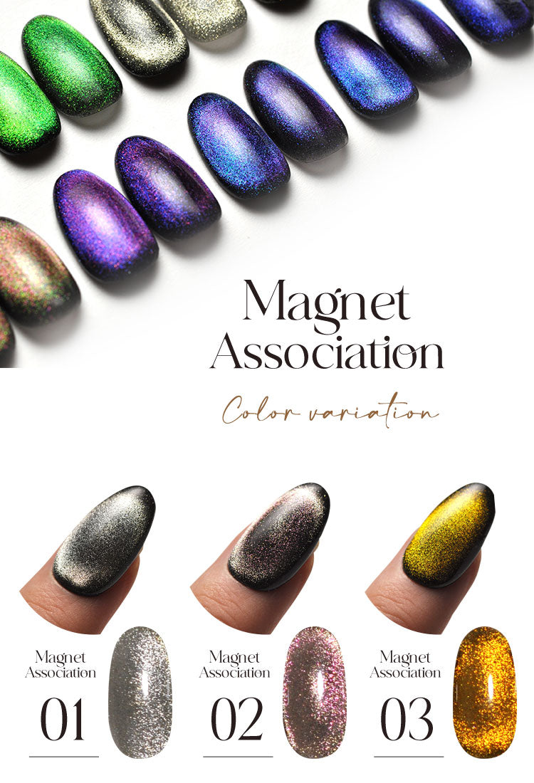 【全16色セット】カラーマグネット 星の群れ Magnet Associationマグネットネイル マグネットネイル  ジェルネイル カラージェル | カラー ポリッシュ ネイルジェル アートジェル ジェルネイル用品 爪 カラージェルネイル ジェルネイルアート ネイル工房 にわちゃん