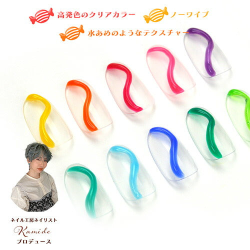 全10色セット】アイシングジェル CandyIcingGel ぷっくり 3Dアート