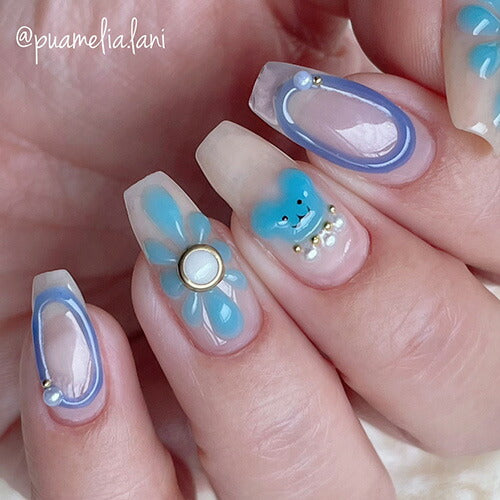 アイシングジェル CandyIcingGel ぷっくり 3Dアート クリアカラー 高