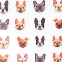 ネイルシール 極薄 犬 ドック チワワ ブルドック フレンチ ポメラニアン 足跡 ゴールド シルバー | ジェルネイル ネイル パーツ ネイル用品 ネイルパーツ シール ジェル ジェルネイルシール 貼るだけ ネイルアートシール セルフネイル ネイル工房