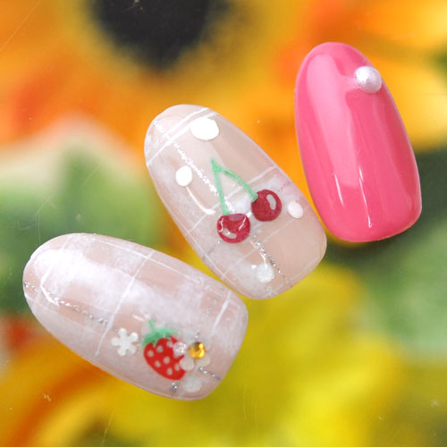 フルーツ 苺 チェリー いちご リンゴ 木製 メタルパーツ ネイルジュエリー ネイルパーツ カラフル 超薄型パーツ 80枚入 フラットメタルパーツ |ジェルネイル ネイル パーツ ネイル用品 ジェル メタル ネイルアート  ジュエリーネイル デコ用品 ネイル工房