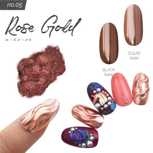 クロウ　クロムパウダー　イエローゴールドヴェール　ネイルパートナー　ミラーネイル 新商品 ネイルパートナー @nailpartner クロウ クロムパウダー