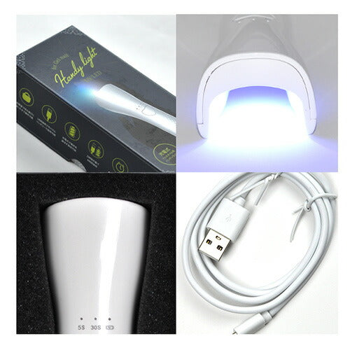 6か月保証【送料無料】ジェルネイル ネイル工房 zecca LED & UV 充電式