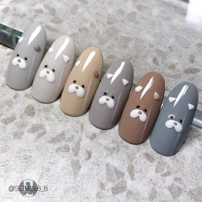 Select color SHシリーズ Gray Beige グレーベージュ グレージュ カラージェル ジェルネイル セレクトカラージェル | カラー ポリッシュ ネイルジェル アートジェル ジェルネイル用品 爪 カラージェルネイル ジェルネイルアート ネイル工房 にわちゃん