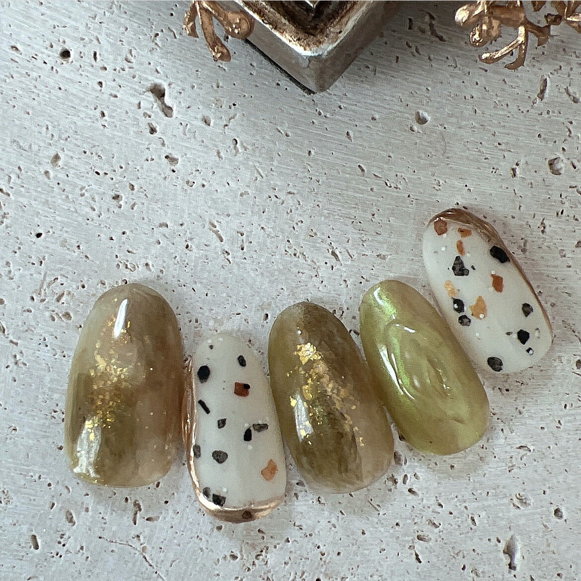 cnmnail×ネイル工房】 アンバサダーコラボ企画 5個セット ジェルネイル