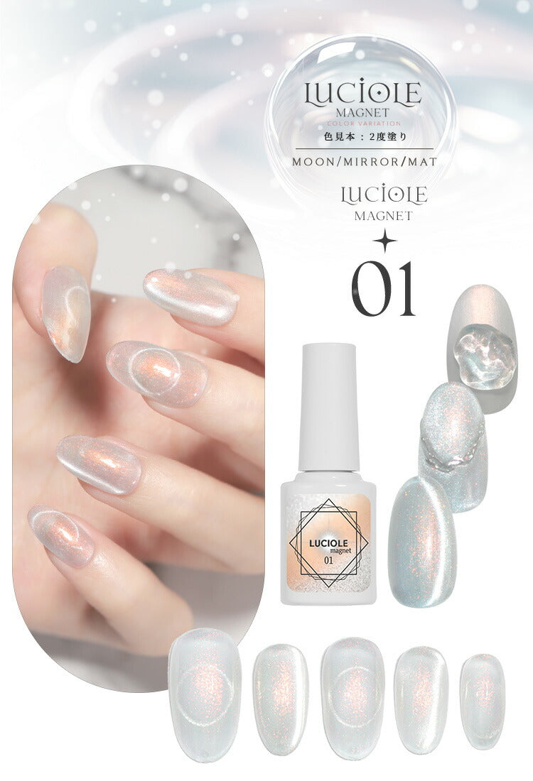 LUCIOLE ルシオル 5ミクロンマグネット×エフェクトパウダー マグネット