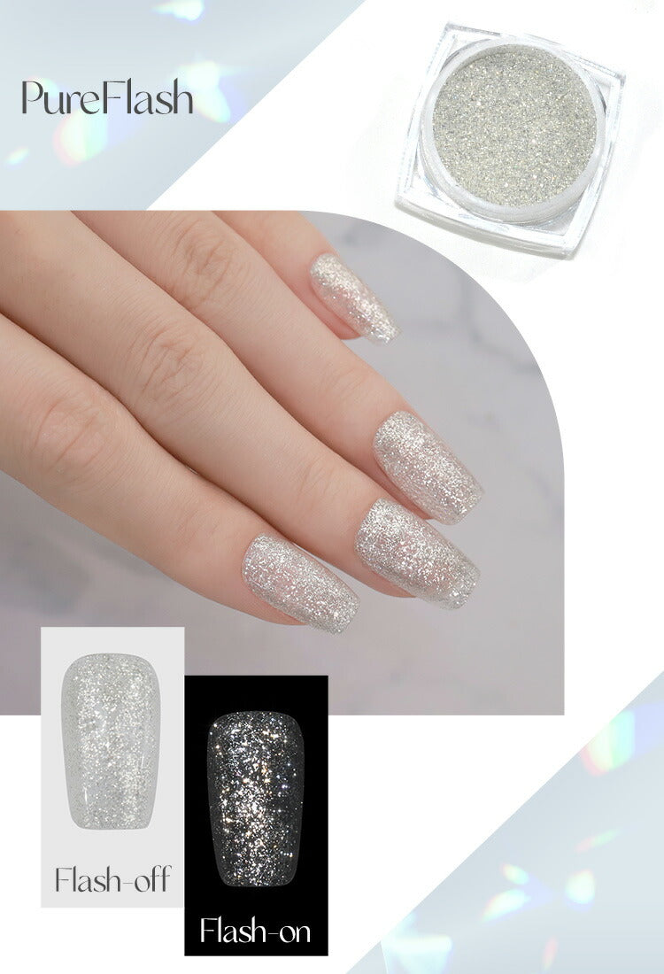 ミラーパウダー『Wカラー＆マグネット』マグネットネイルとしても使えるWエフェクトカラーミラーパウダークロムパウダー|ネイルネイル用品ラメグリッターミラーネイルメタリックパウダージェルネイル用品カラーパウダー|カラージェルカラーネイル工房